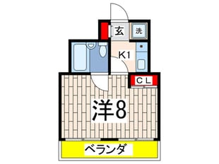 シャンテ吉野町の物件間取画像